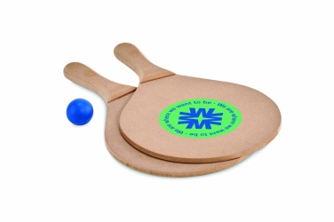 Logo trade advertising products picture of: Beach tennis set