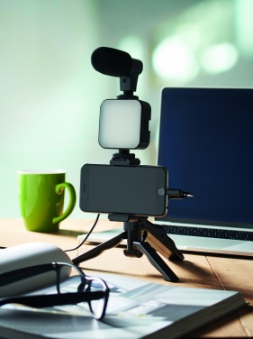 Logo trade business gifts image of: Smartphone video kit