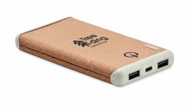 Logo trade business gift photo of: Wireless 10000mAh PowerBank