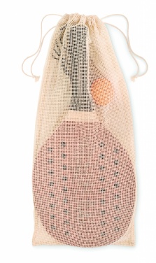 Logo trade corporate gifts image of: Rosewood beach tennis set