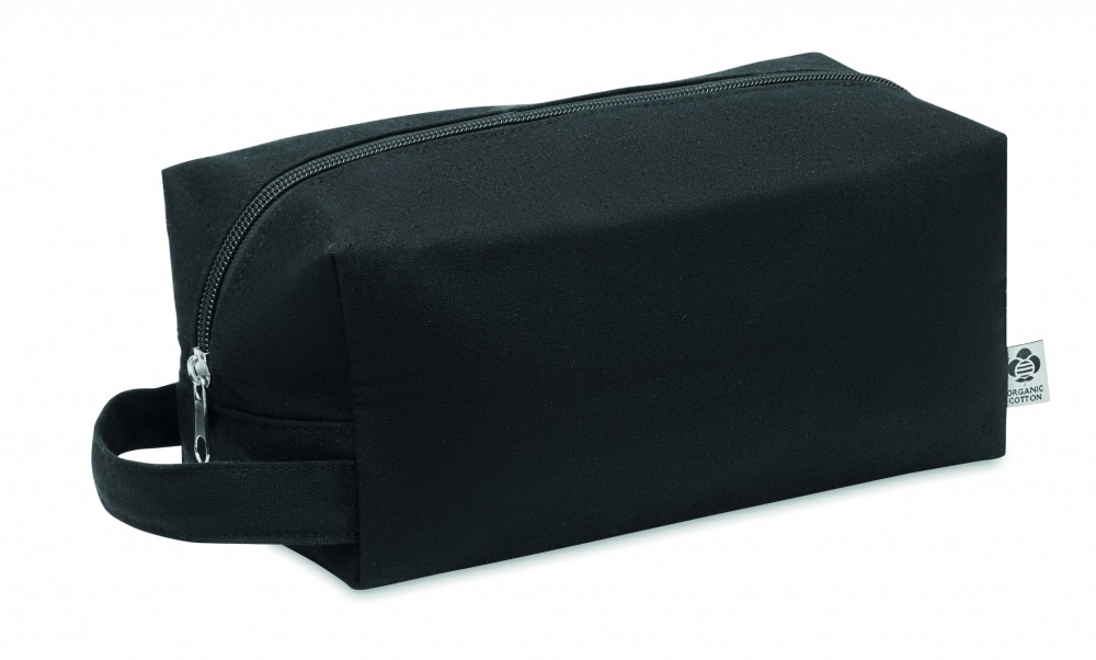Logotrade promotional merchandise photo of: Canvas cosmetic bag 220 gr/m²