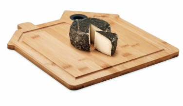 Logotrade promotional giveaway image of: Bamboo house cutting board