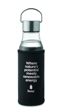 Logotrade promotional gift picture of: Glass bottle 500 ml