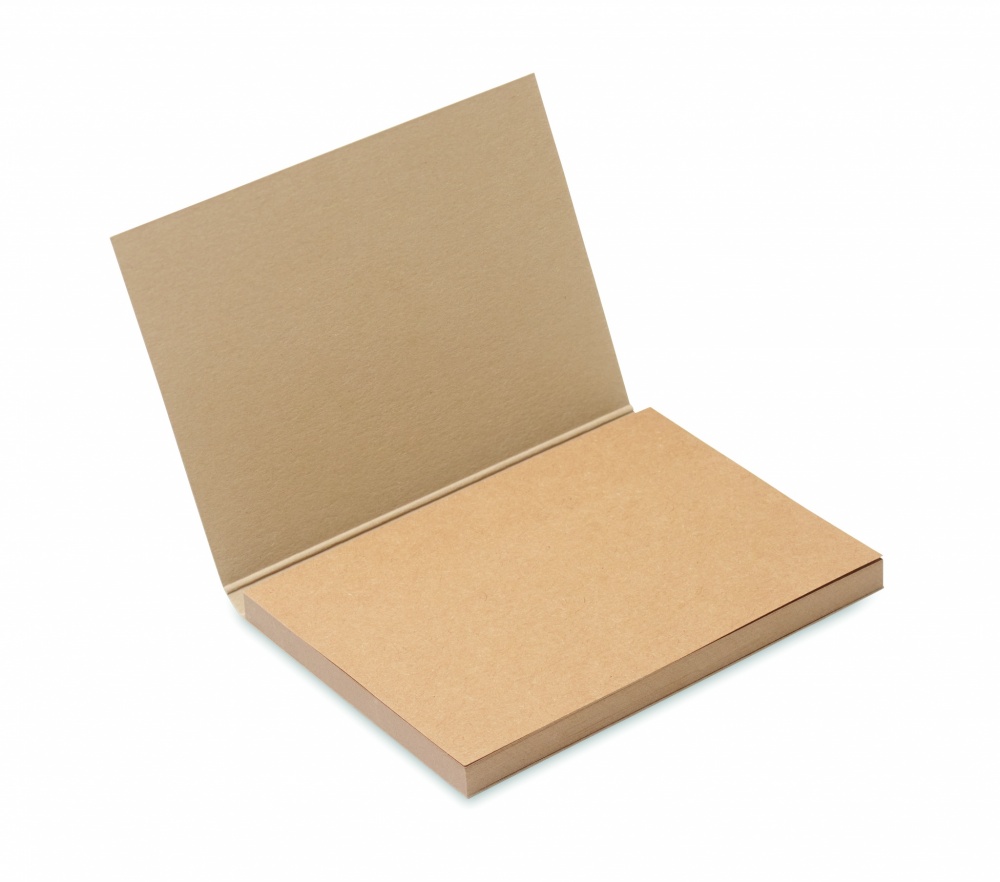 Logo trade promotional items image of: Recycled paper memo block