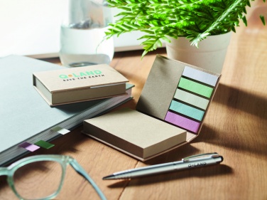 Logotrade promotional giveaways photo of: Recycled memo pad set