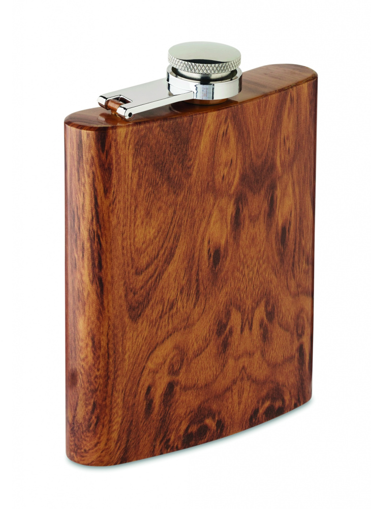 Logotrade promotional items photo of: Slim hip flask 190 ml