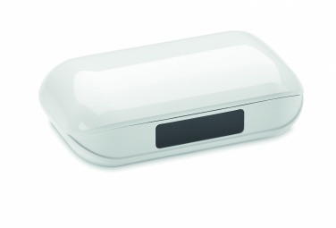 Logo trade promotional merchandise photo of: Recycled ABS TWS earbuds