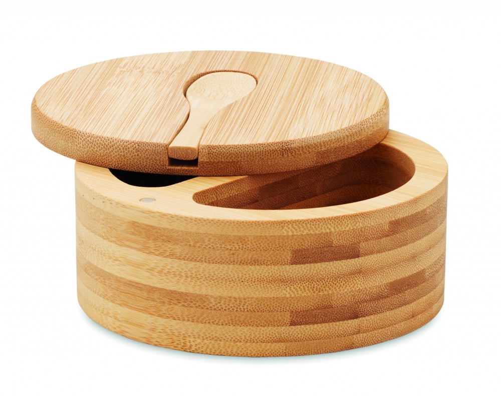 Logotrade promotional giveaways photo of: Salt and pepper bamboo box