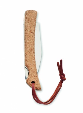 Logotrade promotional product image of: Foldable knife with cork