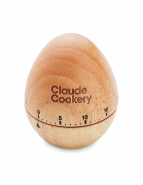 Logotrade corporate gift picture of: Pine wood egg timer