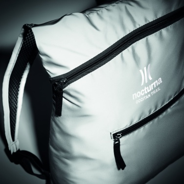 Logo trade corporate gifts picture of: Foldable reflective sports bag