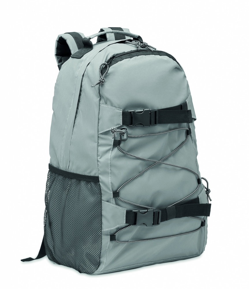Logotrade promotional item image of: High reflective backpack 190T