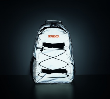 Logo trade advertising product photo of: High reflective backpack 190T