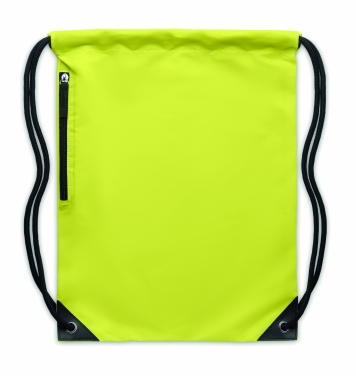 Logo trade promotional giveaways image of: Brightning drawstring bag