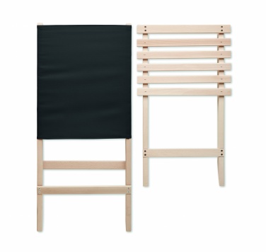 Logotrade corporate gift image of: Foldable wooden beach chair