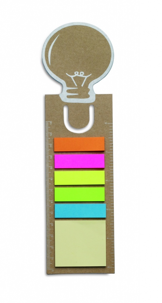 Logotrade business gifts photo of: Bookmark with sticky memo pad