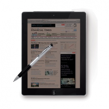 Logotrade promotional merchandise photo of: Twist and touch ball pen