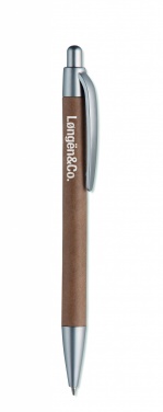 Logotrade promotional merchandise image of: Carton barrel ball pen