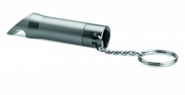 Logotrade advertising product image of: Metal torch key ring Ylivieska