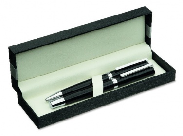 Logo trade promotional products image of: Pen and roller in paper box