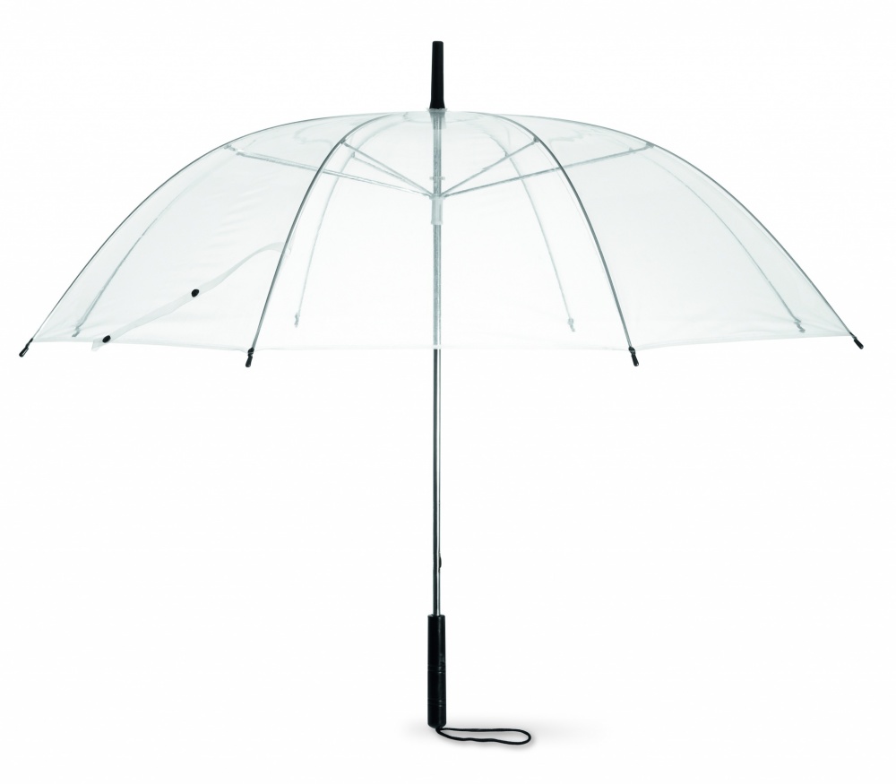 Logo trade promotional products image of: 23 transparent umbrella