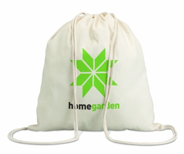 Logotrade promotional merchandise image of: 100gr/m² cotton drawstring bag