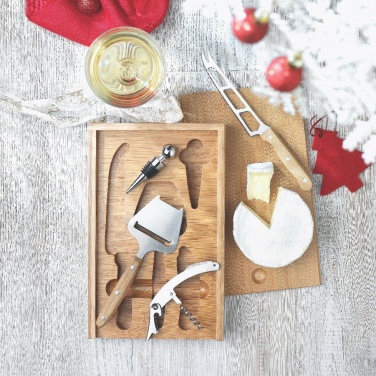 Logo trade promotional item photo of: Cheese and wine set