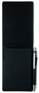 Logotrade corporate gift picture of: A7 notepad in PU pouch w/pen