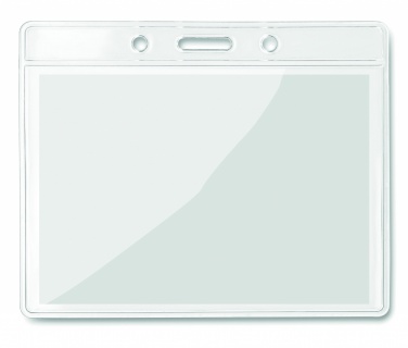 Logotrade corporate gift picture of: Transparent badge 10cmx8cm