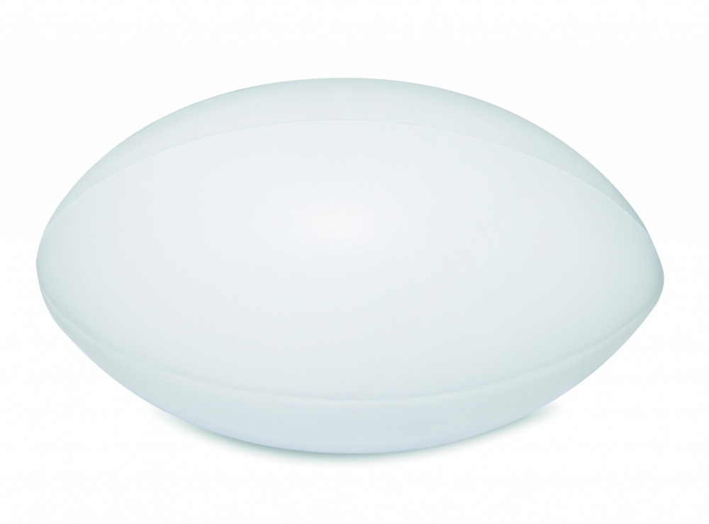 Logo trade promotional merchandise image of: Anti-stress PU rugby ball