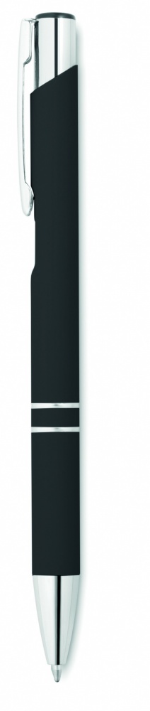 Logotrade corporate gift picture of: Ball pen in rubberised finish
