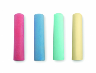 Logo trade promotional item photo of: 4 chalk sticks