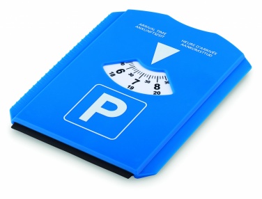 Logo trade promotional items image of: Ice scraper in parking card