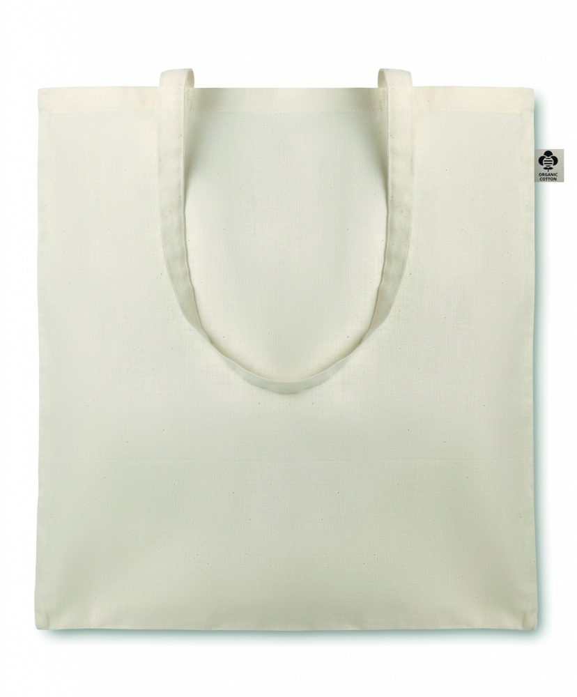 Logo trade promotional merchandise photo of: 105gr/m² organic cotton bag