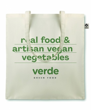 Logotrade promotional giveaway image of: 105gr/m² organic cotton bag