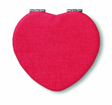Logotrade corporate gift image of: Heart PU mirror