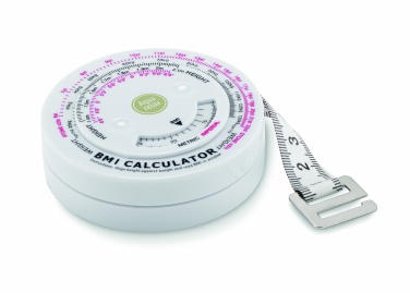 Logo trade promotional giveaways image of: BMI measuring tape