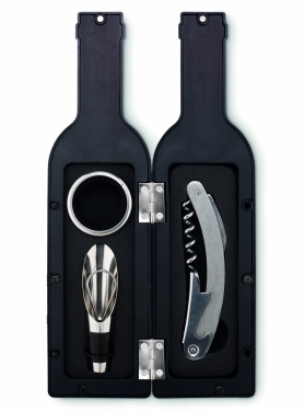 Logotrade corporate gift image of: Bottle shape wine set