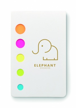 Logo trade advertising products picture of: Page markers pad