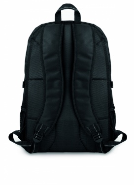 Logo trade promotional items image of: Polyester laptop backpack