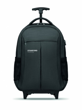 Logo trade promotional merchandise photo of: Trolley backpack in 360D
