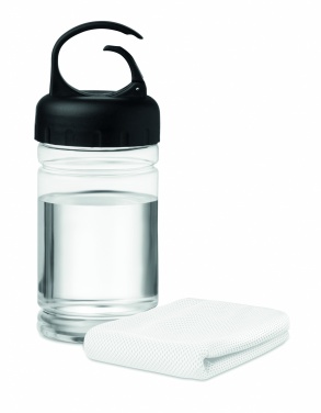 Logotrade promotional item picture of: Cooling towel in PET bottle