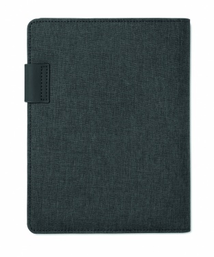 Logo trade promotional products picture of: A5 folder with power bank