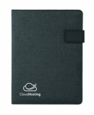 Logotrade promotional gift picture of: A4 folder with power bank