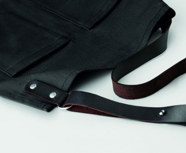 Logo trade promotional giveaways picture of: Apron in leather