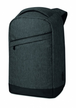 Logo trade promotional merchandise image of: 2 tone backpack incl USB plug