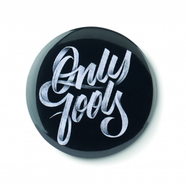 Logo trade promotional gifts picture of: Mirror button metal
