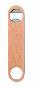 Logo trade promotional item photo of: Wooden bottle opener