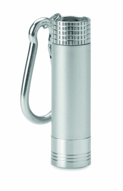 Logotrade advertising products photo of: Aluminium/ABS LED key ring Aizkraukle