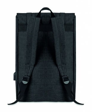 Logo trade promotional products image of: Backpack in 600D polyester